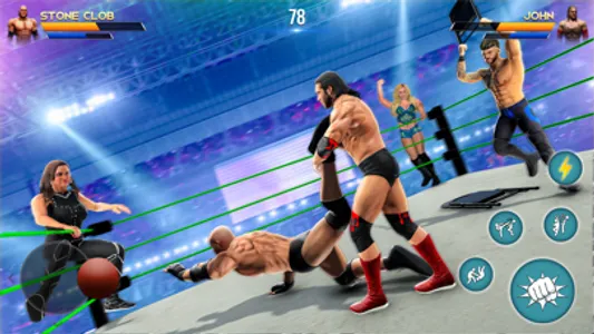 Real Wrestlers Championship 3D screenshot 1
