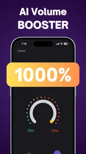 Volume Booster Boost Bass EQ screenshot 1