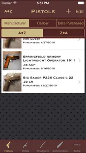 FirearmSafe screenshot 1