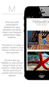 Relaxation App - Guided relaxation techniques using mindfulness and meditation screenshot 0