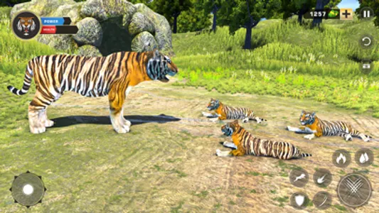 Tiger Family Hunt Simulator screenshot 0