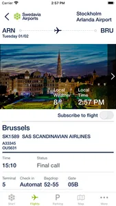Swedavia Airports screenshot 3