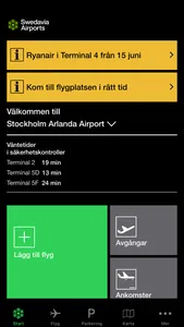 Swedavia Airports screenshot 7