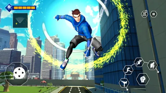 The 3D Superheroes Grand Fight screenshot 1