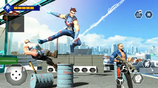 The 3D Superheroes Grand Fight screenshot 2