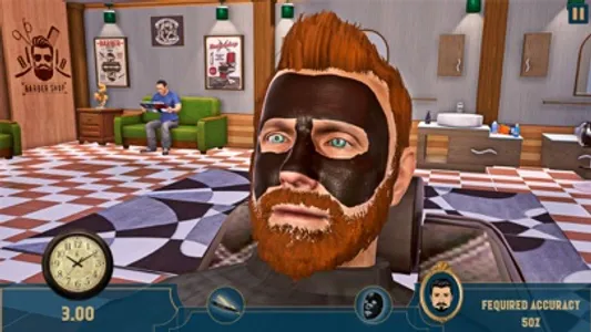 Barber Shop Haircut Master Sim screenshot 1