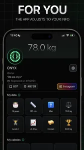 Onyx - Gym & Nutrition screenshot 3