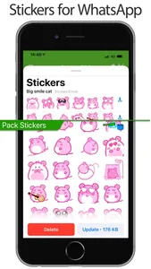 Stickers Packs for Whats! screenshot 0