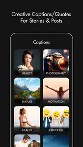 Caption Generator : Quotes screenshot 4