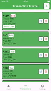 TradeTracker- Asset Note screenshot 1