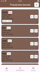 TradeTracker- Asset Note screenshot 5