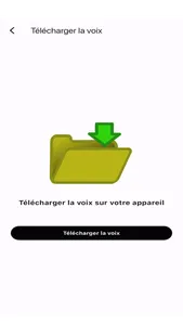 Texte en parole naturelle: TTS screenshot 2