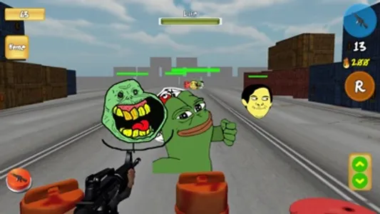 Meme Invasion: Shoot Them screenshot 0