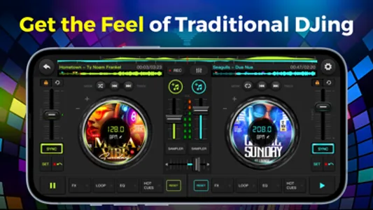 DJ Music Mixer - Rythmix DJ screenshot 1