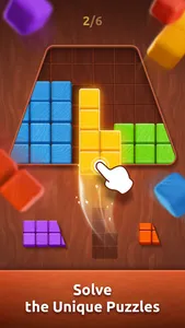 Colorwood Blocks: Wood Puzzle screenshot 1