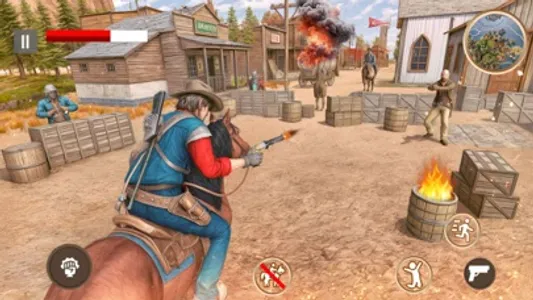 West Survival of Cowboy Horse screenshot 1