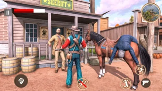 West Survival of Cowboy Horse screenshot 2