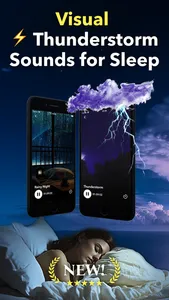 Thunderstorm Sleep Sounds screenshot 0