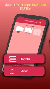 Split PDF Merger screenshot 0