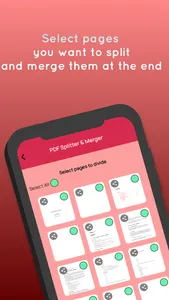 Split PDF Merger screenshot 1