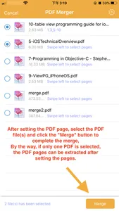 PDF Merge & PDF Splitter + screenshot 2