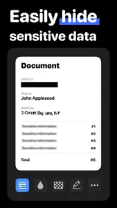 Censor Text: Blur & Redact screenshot 0