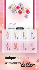 DIY Flower Language Keyboard screenshot 2