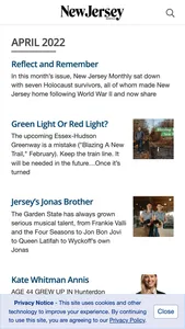 New Jersey Monthly Magazine screenshot 1