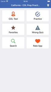 CDL Prep Practice Test screenshot 0