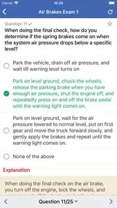 CDL Prep Practice Test screenshot 3
