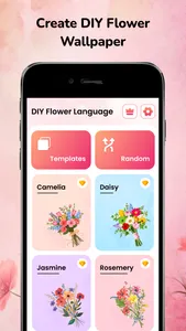 Flower Language Keyboard DIY screenshot 0