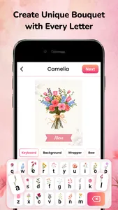 Flower Language Keyboard DIY screenshot 1