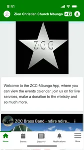 Zion Christian Church Mbungo screenshot 1
