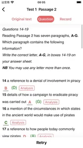 IELTS Practice | Test screenshot 1