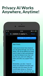 Privacy AI Offline Chat Bot screenshot 1