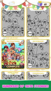 Princess Sticker Game screenshot 1