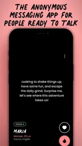 Hush : Anonymous Safe Chat App screenshot 0