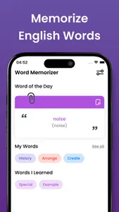 Wordify Memorize English Words screenshot 0
