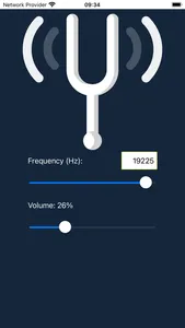 Tuning Fork Pro 20 - 20000Hz screenshot 1