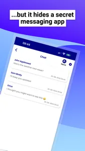 News Plume (hidden messenger) screenshot 2