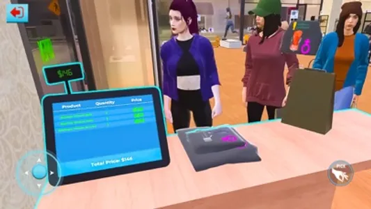 Clothing Store Sim Games 3D screenshot 2
