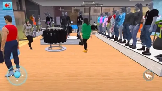 Clothing Store Sim Games 3D screenshot 3