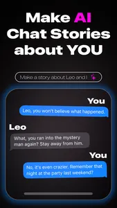 Spook: AI Chat & Text Stories screenshot 0