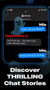 Spook: AI Chat & Text Stories screenshot 1