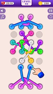 Twisted Tangle Rope: Knots 3D screenshot 2