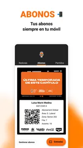 Valencia Basket App screenshot 4