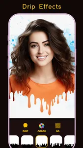 Drip Photo Neon Spiral Editor screenshot 2