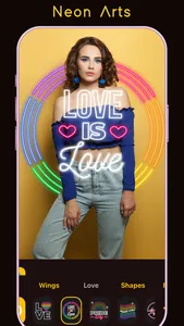 Drip Photo Neon Spiral Editor screenshot 6