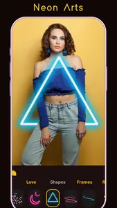 Drip Photo Neon Spiral Editor screenshot 7