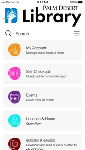 Palm Desert Library screenshot 0